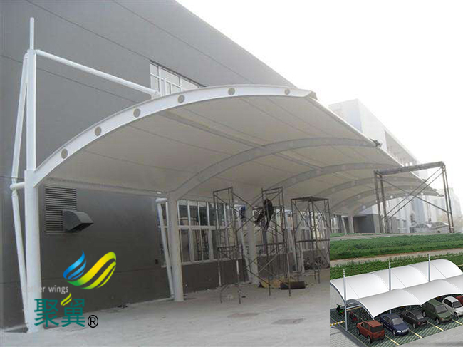 膜結(jié)構(gòu)汽車(chē)棚搭建注意事項(xiàng)|施工周期短