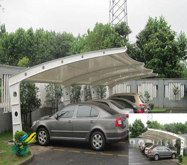 上海雨棚停車棚價格工廠汽車停車棚設計包安裝