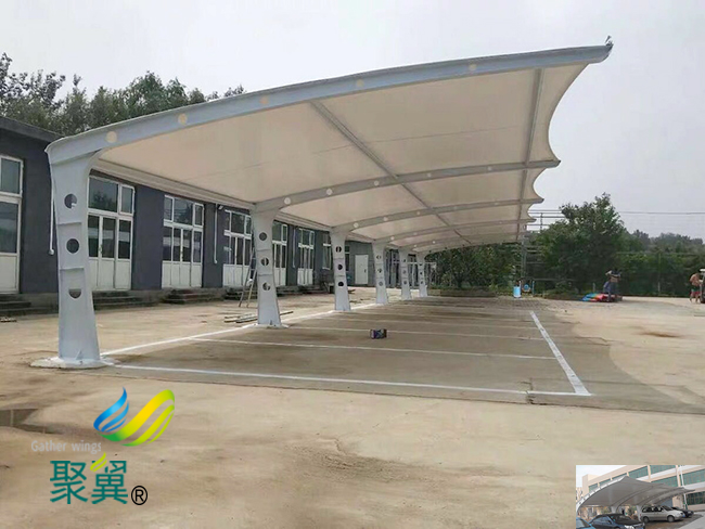 寧波室外膜結(jié)構(gòu)汽車(chē)停車(chē)棚廠家