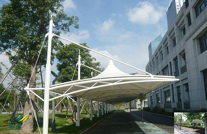 山東膜結(jié)構(gòu)定制停汽車車棚景觀工程報(bào)價(jià)設(shè)計(jì)公司
