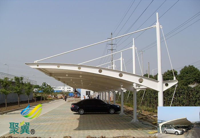 安徽膜結(jié)構(gòu)室內(nèi)張拉膜停車棚雨棚設(shè)計工程材料看臺報價廠