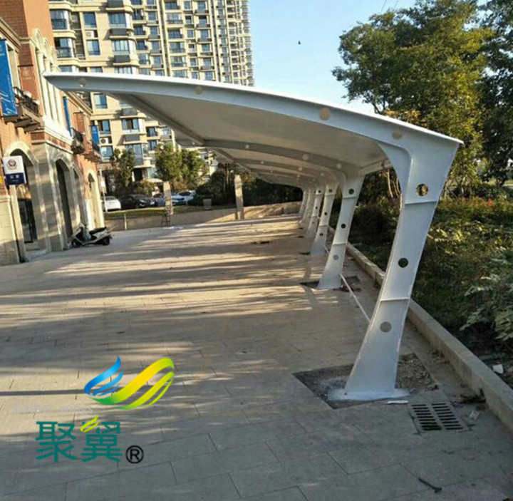 膜結(jié)構(gòu)車棚充電樁棚合適廠家選擇|車棚安裝注意事項(xiàng)