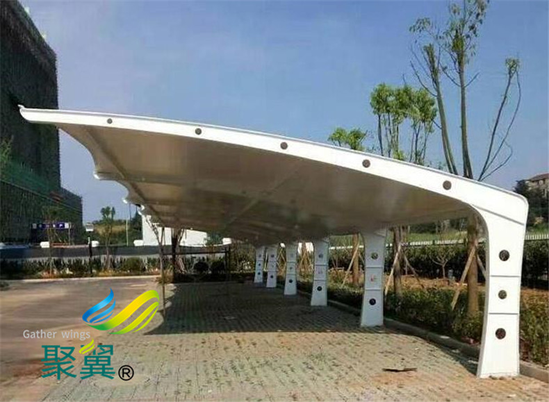 簡(jiǎn)述膜結(jié)構(gòu)車(chē)棚遮陽(yáng)雨棚材料防火能力和防火分類(lèi)